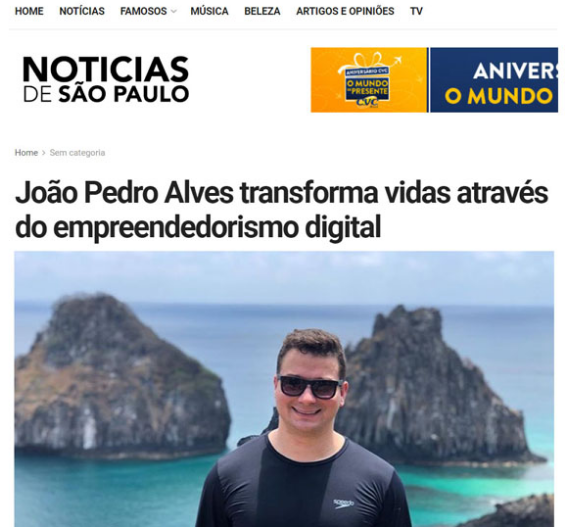 Robô Milionário João Pedro Matéria