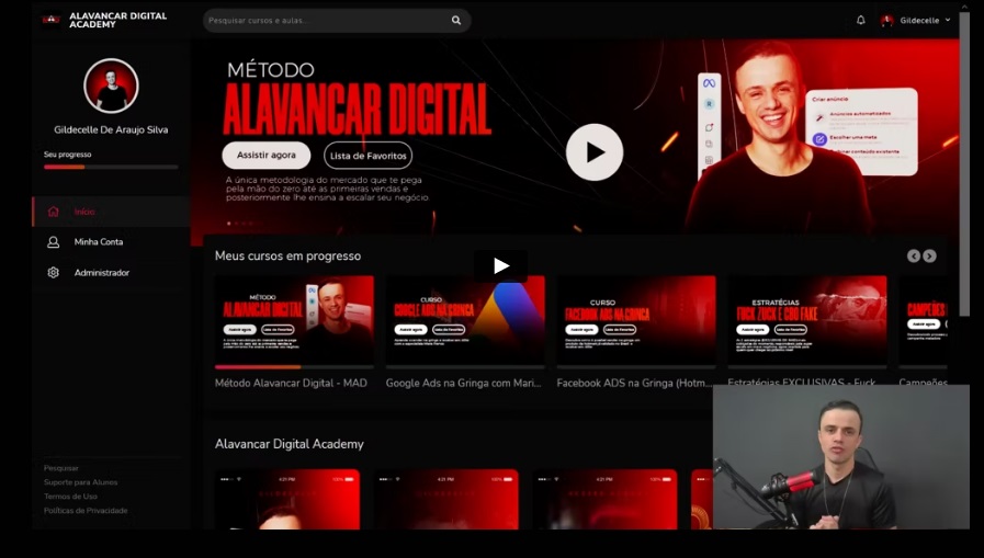 MAD Método Alavancar Digital Curso Conteúdo